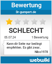 Bewertungen zu dr-gumpert.de