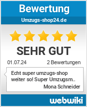 Bewertungen zu umzugs-shop24.de