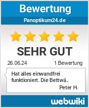 Bewertungen zu panoptikum24.de