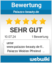 Bewertungen zu palazzo-beauty.de