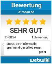 Bewertungen zu jf-rodau.de