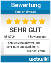 Bewertungen zu tool-of-time.de