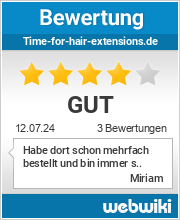 Bewertungen zu time-for-hair-extensions.de