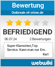 Bewertungen zu outbreak-of-crime.de