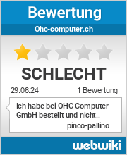 Bewertungen zu ohc-computer.ch