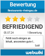 Bewertungen zu restaurants-rheingau.de