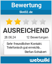 Bewertungen zu slot32.de