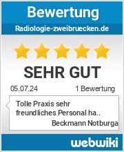 Bewertungen zu radiologie-zweibruecken.de