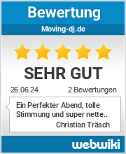 Bewertungen zu moving-dj.de