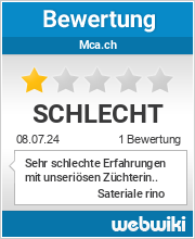 Bewertungen zu mca.ch