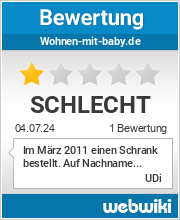Bewertungen zu wohnen-mit-baby.de