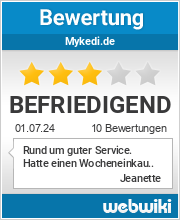 Bewertungen zu mykedi.de