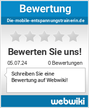 Bewertungen zu die-mobile-entspannungstrainerin.de