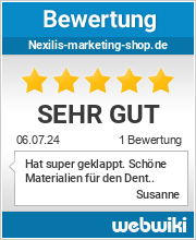 Bewertungen zu nexilis-marketing-shop.de
