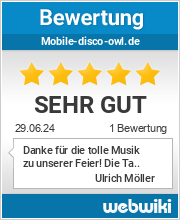 Bewertungen zu mobile-disco-owl.de