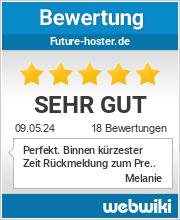 Bewertungen zu future-hoster.de
