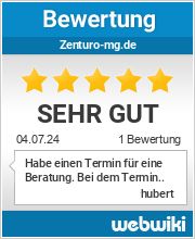 Bewertungen zu zenturo-mg.de