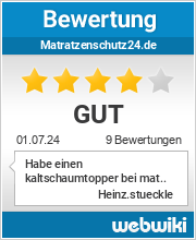 Bewertungen zu matratzenschutz24.de