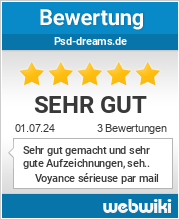 Bewertungen zu psd-dreams.de