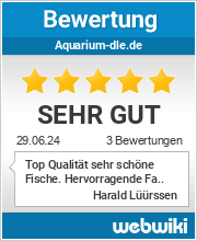 Bewertungen zu aquarium-dle.de