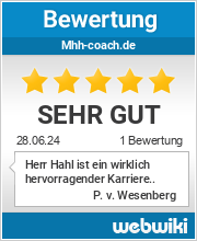 Bewertungen zu mhh-coach.de