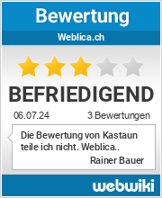 Bewertungen zu weblica.ch