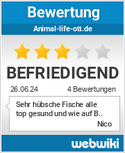 Bewertungen zu animal-life-ott.de