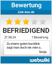 Bewertungen zu link-box.de