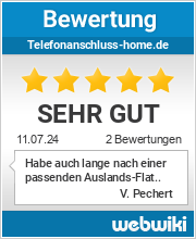 Bewertungen zu telefonanschluss-home.de