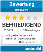 Bewertungen zu rigida.com