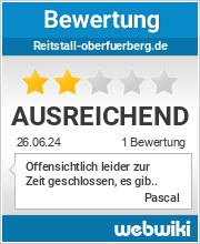 Bewertungen zu reitstall-oberfuerberg.de