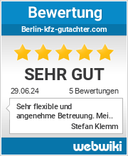 Bewertungen zu berlin-kfz-gutachter.com
