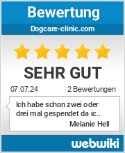 Bewertungen zu dogcare-clinic.com
