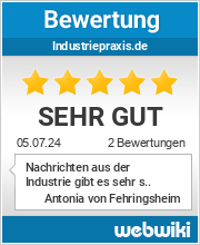 Bewertungen zu industriepraxis.de