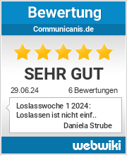 Bewertungen zu communicanis.de