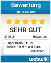 Bewertungen zu rps-radio.com