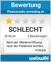 Bewertungen zu fitnessstudio-zorneding.de
