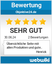 Bewertungen zu objektive24.de