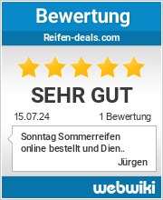 Bewertungen zu reifen-deals.com