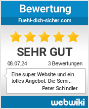 Bewertungen zu fuehl-dich-sicher.com