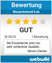 Bewertungen zu wasserbetten24.de