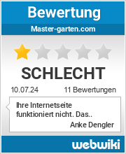 Bewertungen zu master-garten.com