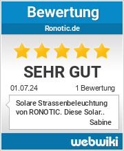 Bewertungen zu ronotic.de