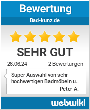 Bewertungen zu bad-kunz.de