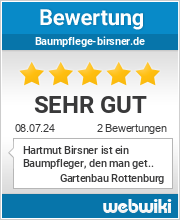 Bewertungen zu baumpflege-birsner.de