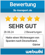 Bewertungen zu xs-transport.de