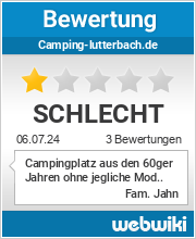 Bewertungen zu camping-lutterbach.de