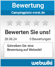 Bewertungen zu campingplatz-vorst.de