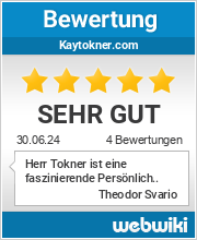 Bewertungen zu kaytokner.com