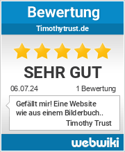 Bewertungen zu timothytrust.de